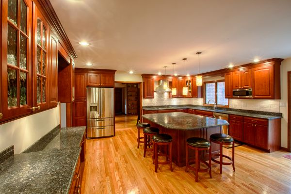 Cherry Kitchen Cabinet Repair in Boerne